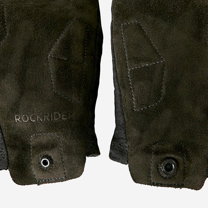 Actual product image Rockrider Fahrrad Handschuhe atmungsaktiv schwarz (XL)