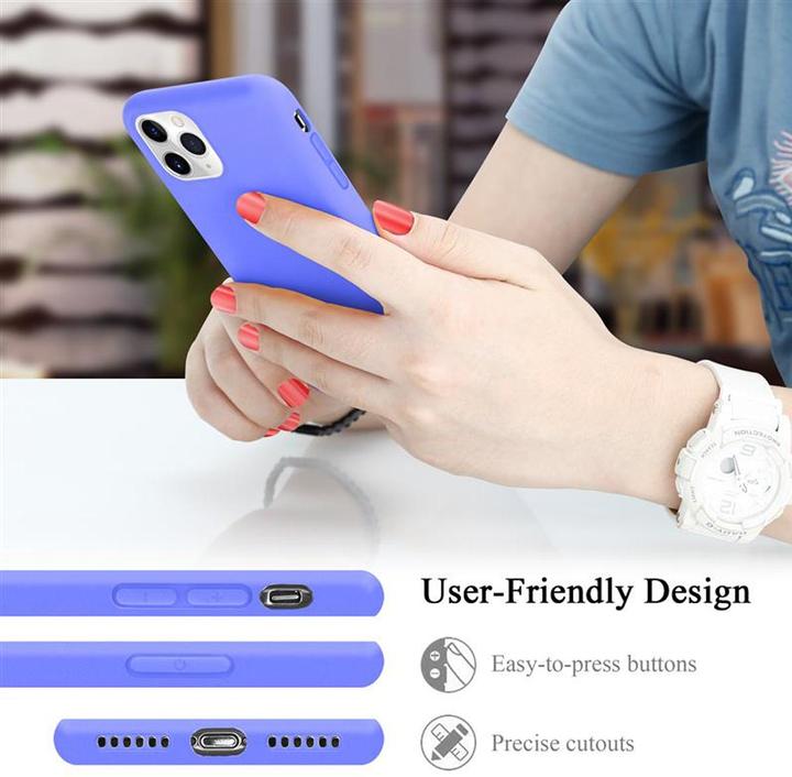 Immagine prodotto Cadorabo Copertura della cassa del silicone liquido TPU (Apple iPhone 11 Pro)