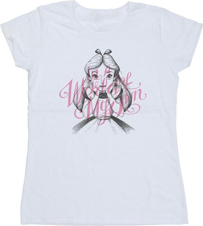 Image du produit Disney - T-shirt ALICE IN WONDERLAND IN A WORLD OF MY OWN - Femme (XXL)