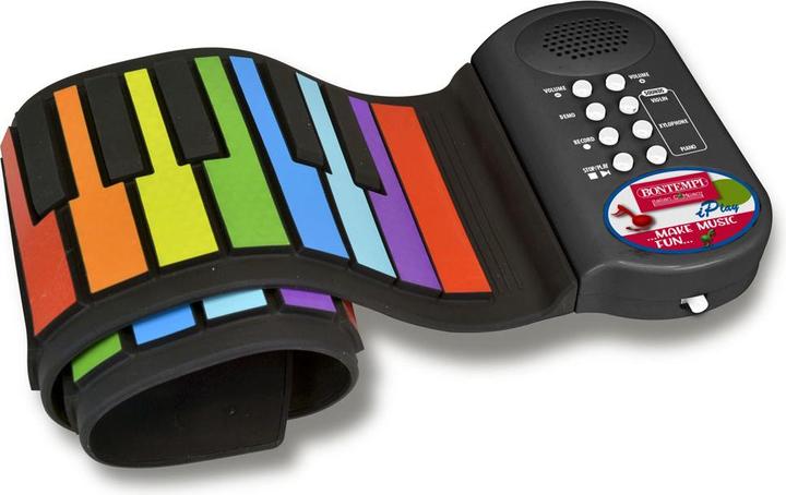 Immagine prodotto Bontempi Pianoforte roll up 37 tasti con note colorate