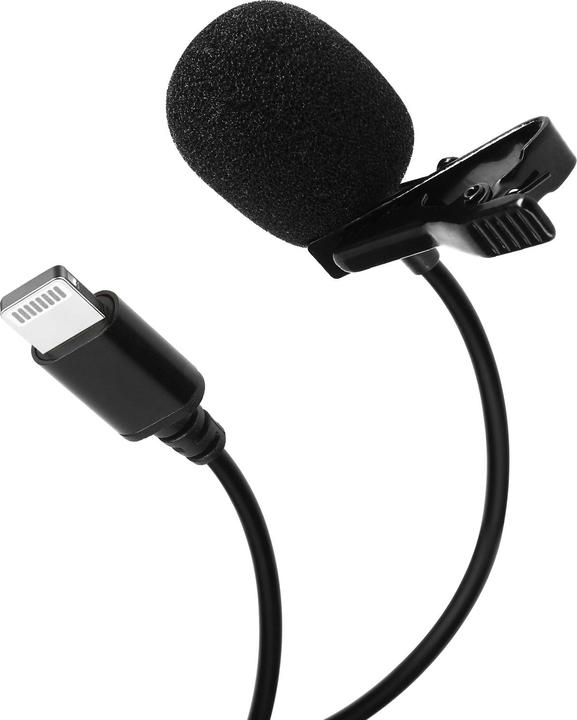 Image du produit Puluz Microphone cravate avec connecteur Lightning