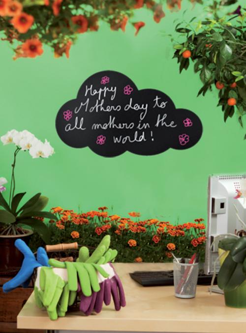 Actual product image Securit Silhouette Klett Wolke (Blackboard, 29 x 48 cm)