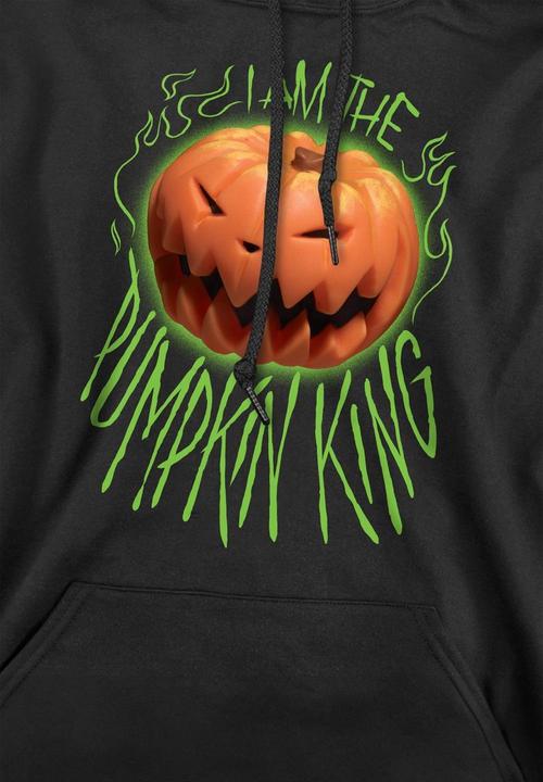 Actual product image The Nightmare Before Christmas Mens I Am The Pumpkin King Hoodie (S)