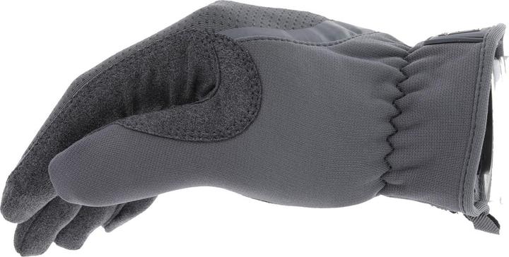Actual product image Mechanix Wear Gloves MECHANIX FAST FIT Wolf Gray, gray size 11 / XL. Wrinkled cuff, faux leather, TrekDry® (11)