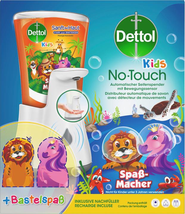 Dettol Kids No-Touch (Liquid soap, 250 ml)