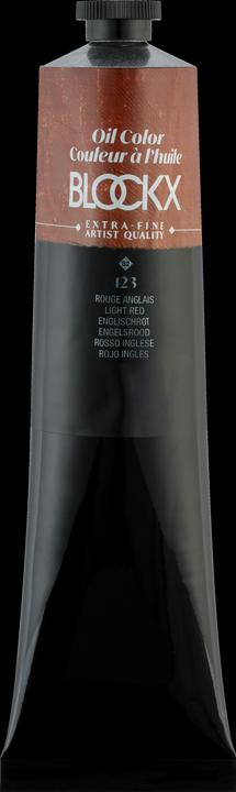 Produktbild BlockX Extrafeine Ölfarbe (Englischrot, 200 ml)