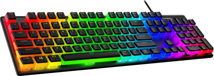 Actual product image HyperX Pudding Keycaps 2 Full 112 PBT Key Set - Black (US Layout) 7G8K1AA