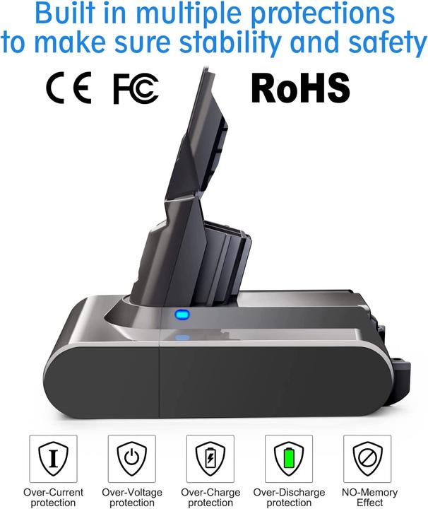 Image du produit Battool V7 Akku 6000mAh