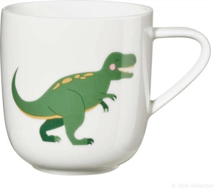 Image du produit ASA Selection Kids Tasse à anse, Tyrannosaurus Rex Titus, 8x8.5cm - 0.25l (250 ml, 1 x)