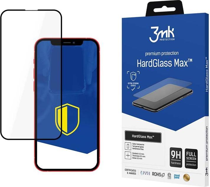 Actual product image 3MK Hardglass Max screen protector (1 Piece, Apple iPhone 13)