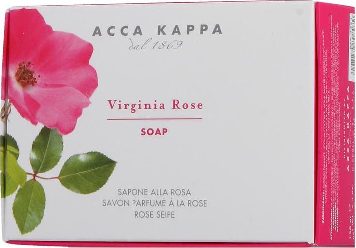 Actual product image Acca Kappa Virginia Rose Soap (Hard soap)