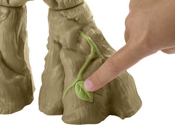 Actual product image Hasbro Marvel Studios I Am Groot Groove 'N Grow Groot, 34cm Tall Interactive Action Figure, Superheroes