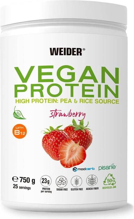 Immagine prodotto Weider Proteine vegane (Fragola, 750 g)