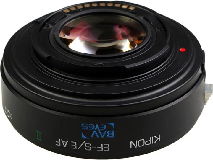 Actual product image Kipon EF Adapter Canon EF-MFT x0.7 without tripod support