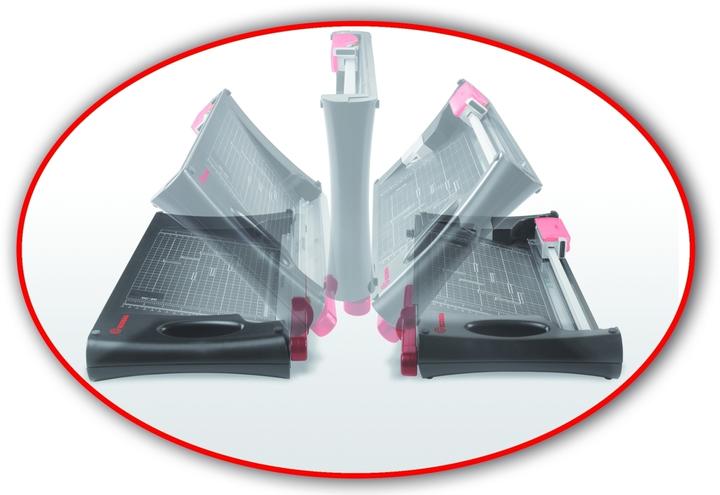Produktbild Ecobra Dual-Schneidemaschine Tischgrösse mm: 520 x 270 x 70, Schnitthöhe: max. 1,0 mm, Gewicht: 2,28 kg (A4)