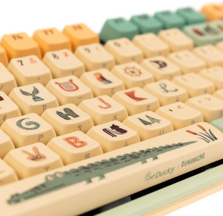 Produktbild Ducky Dimanche One 2 Pro Peter Pan, gaming toetsenbord (US, Kabelgebunden)