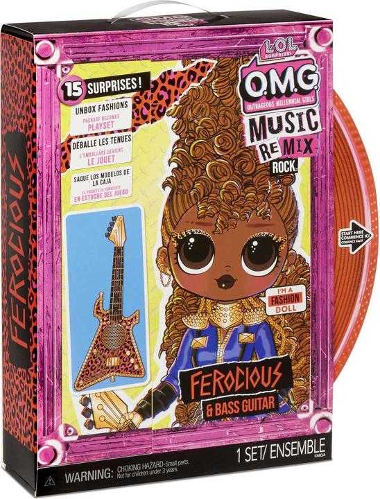 Actual product image L.O.L. Surprise! L.O.L. Surprise OMG Remix Rock-Ferocious