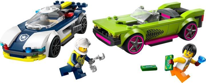 Image du produit LEGO Poursuite en voiture de police et en muscle car (60415, LEGO City)