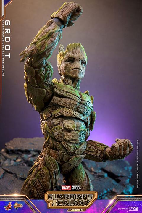 Image du produit Hot Toys Les Gardiens de la Galaxie Vol. 3 "Groot" Figurine 1/6