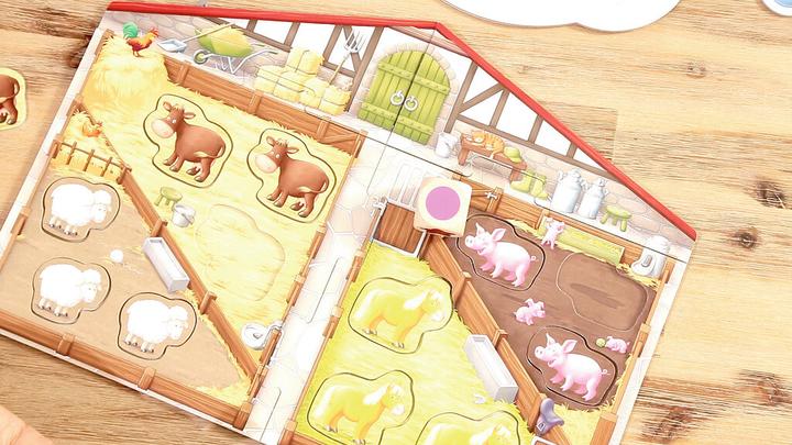 Actual product image Ministeps Farm Game (German)