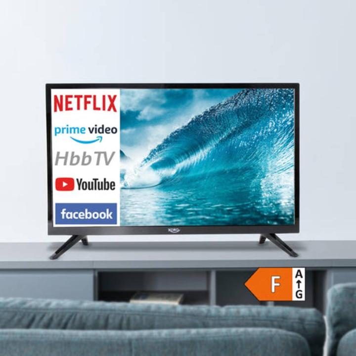 Actual product image Xoro HTL 2477 59.9 cm (23.6" ) HD Smart TV WLAN Black (Energy class F). (24", LED, HD ready)