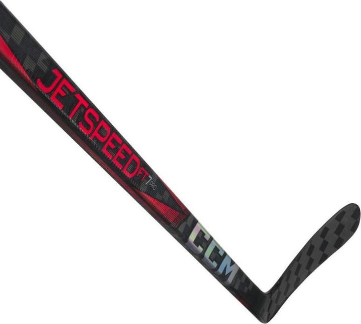 Actual product image CCM JetSpeed FT7 Pro SR Hockey Composite Stick (right, SR 80 Flex, 90TM) (Right)