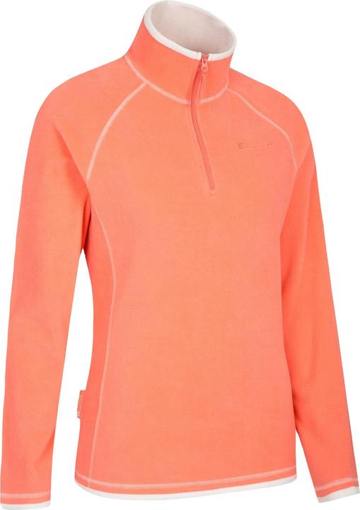 Actual product image Mountain Warehouse Womens/Ladies Montana Half Zip Fleece Top (48 D)