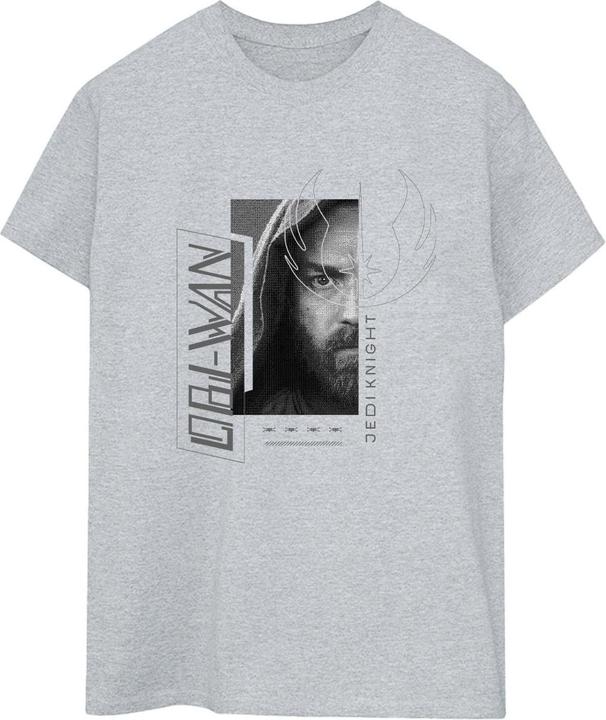 Immagine prodotto Star Wars Obi-Wan Kenobi Jedi SciFi Collage Maglietta Ampia Donna (3XL)