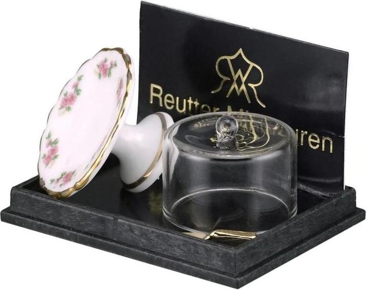 Actual product image Reutter Cake Plate with Glass Dome, Lisa