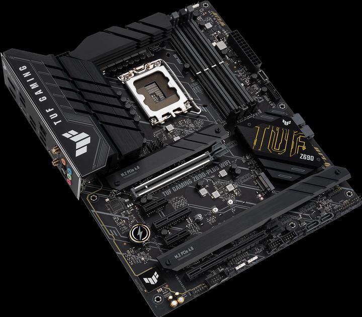 Produktbild ASUS TUF GAMING Z690-PLUS WIFI (LGA 1700, Intel Z690H, ATX)