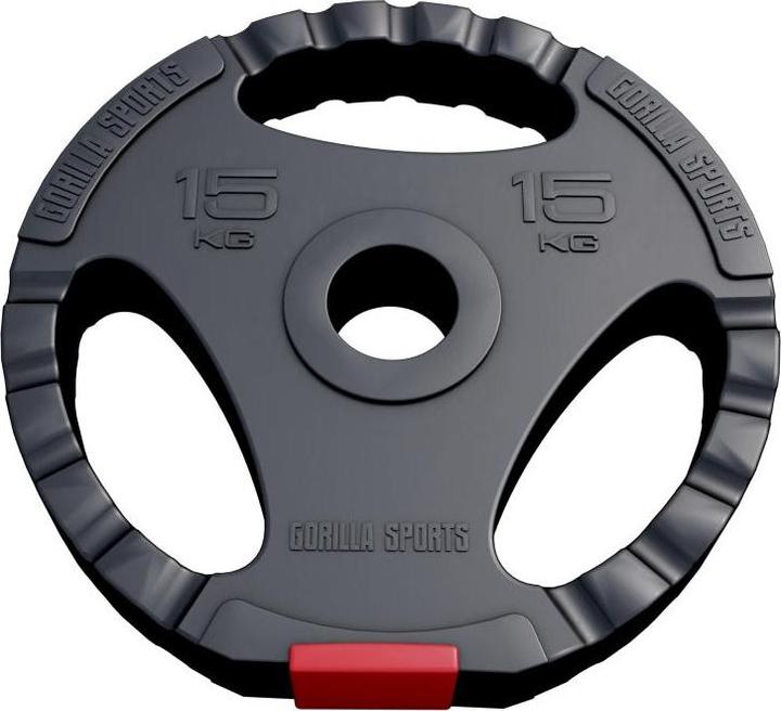 Produktbild Gorilla Sports Hantelscheiben (1 x 15 kg)