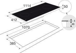 Produktbild Atag KOOKPLAAT INDUCTIE HI21472SV