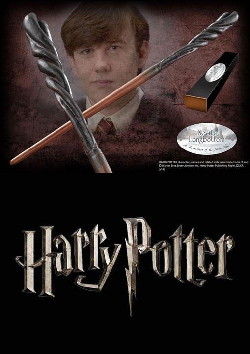 Actual product image Noble Collection Harry Potter Wand Neville Longbottom (Character Editio