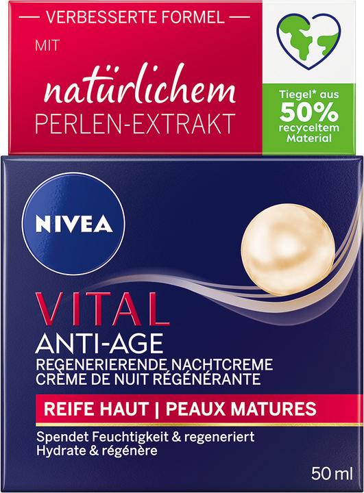 Actual product image NIVEA Vital Anti-Age Regenerating Night Cream (50 ml, Night cream)