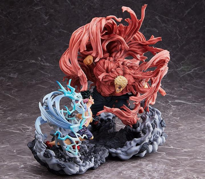 Actual product image NoName MY HERO ACADEMIA - Izuku VS Muscular - Statuette Super Situation 30cm