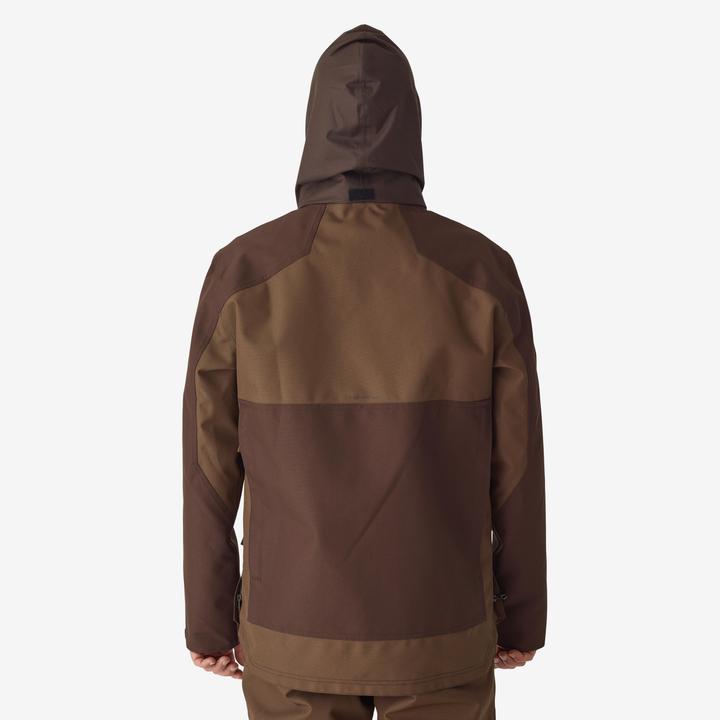 Actual product image Solognac Hunting reinforced jacket woodland 500 two-tone (XXL)