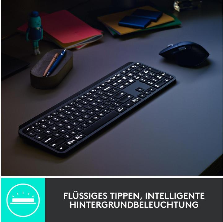 Image du produit Logitech MX Keys Combo for Business Gen 2 (CH, Sans fil)