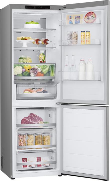Immagine prodotto LG GBV5140CPY Frigorifero combinato, Classe C, 344L, Fresh Converter, Total no frost, Argento (344 l)