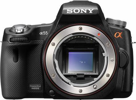 Image du produit Sony Alpha SLT-A55V, 16.2 MP, FullHD, GPS, Body
