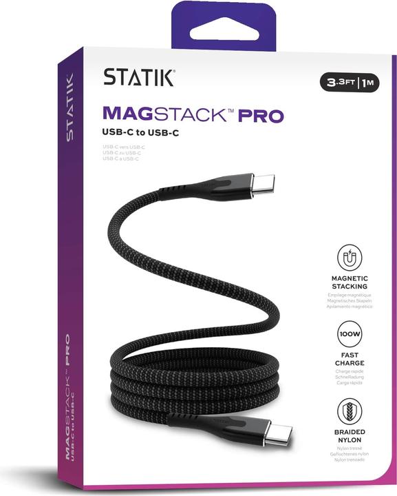 Immagine prodotto Statik MagStack USB C - USB C (1 m, USB 3.2 Gen 1)