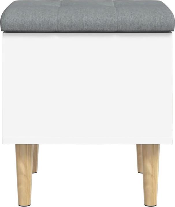 Produktbild VidaXL Sitzbank mit Stauraum Weiss 42x42x46 cm (42 cm)