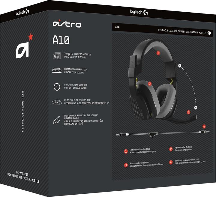 Actual product image Astro Gaming A10 Gen 2 (Cable)