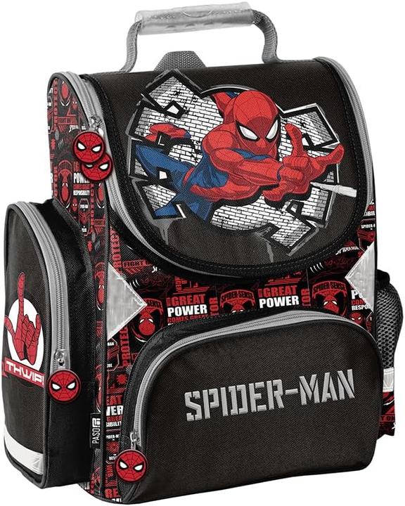Immagine prodotto Goldkids 6-teiliges Schulranzen-Set mit Spider-Man-Motiv