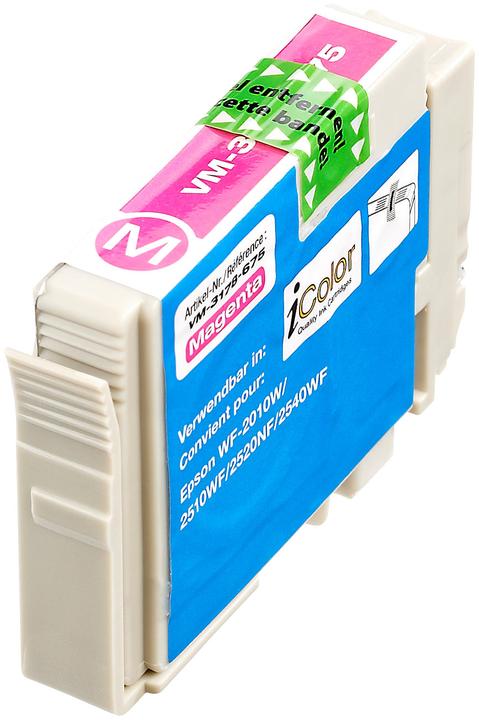 Image du produit IColor Cartouche pour Epson (remplace T1631 T1632 T1633 T1634 / 16XL) (M)