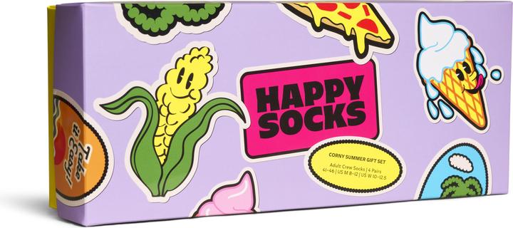 Image du produit Happy Socks Corny Summer (paquet de 4, 41 - 46)