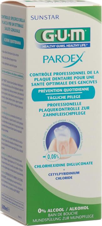 Immagine prodotto GUM Paroex collutorio 0,06% (500ml) (500 ml, Collutorio)