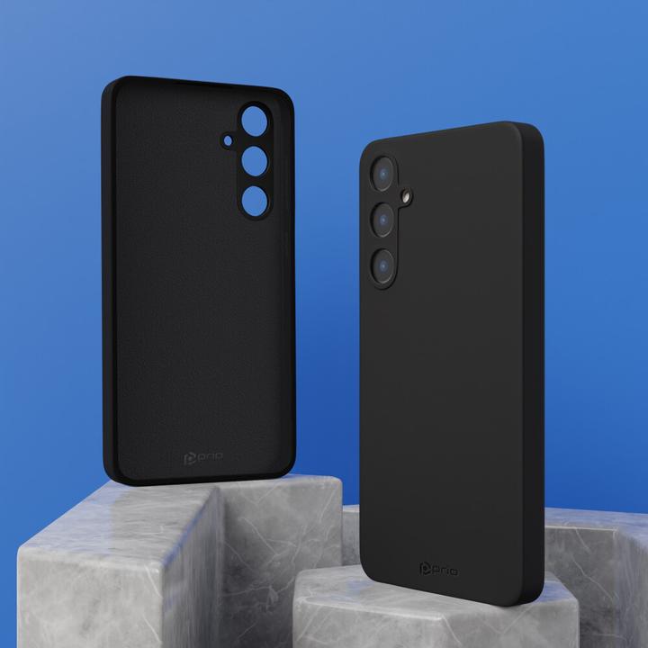 Produktbild prio Silikonschutzhülle für Samsung A34 schwarz (Samsung Galaxy A34 5G)