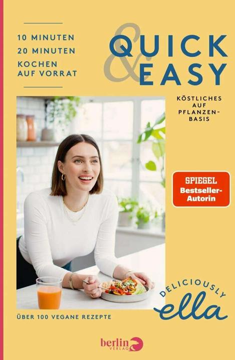 Actual product image Deliciously Ella. Quick & Easy (German, Ella Mills (Woodward), 2020)
