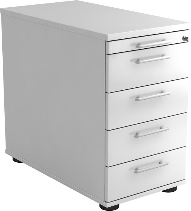 White, Chrome-plated