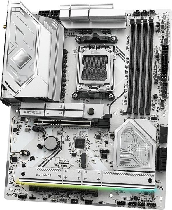 Image du produit AsRock B850 Steel Legend WiFi (AM5, AMD B850, ATX)